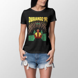 Camiseta negra chica Durango14 Malpario