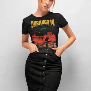 Camiseta negra chica Durango14 Porca miseria
